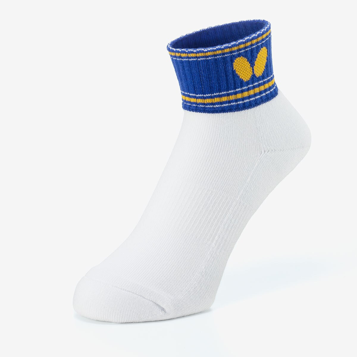 Butterfly Clyde Socks - Royal Blue